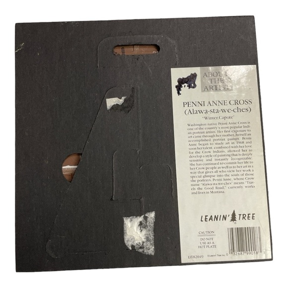 Penni Anne Cross Alawa-sta-we-ches Native American Woman Print In tile frame - Picture 4 of 5